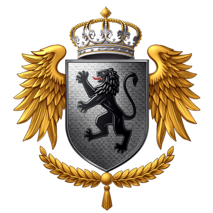Escudo del Imperio de Umbrathel, reino geopolítico de Minecraft